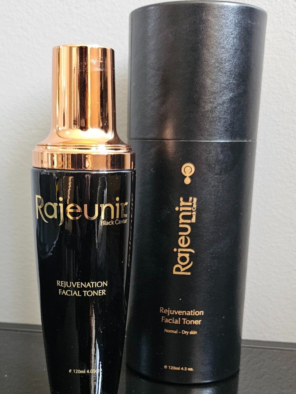 RAJEUNIR BLACK CAVIAR REJUVENATION FACIAL TONER-4.5 fl oz\120ml-BRAND NEW-SEALED